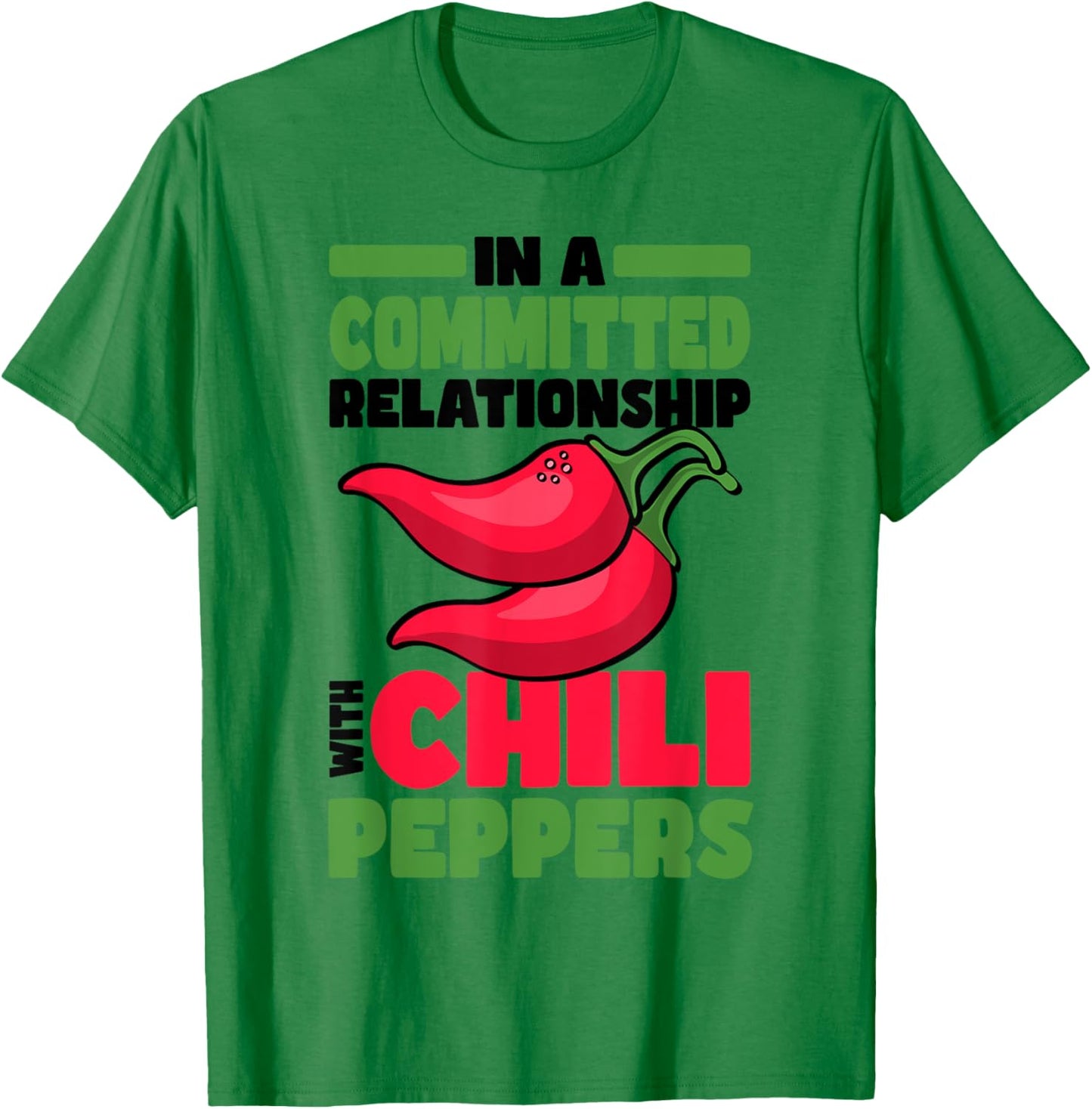 Spicy Food Lover Chili T-Shirt - T-Shirt | Irish Green