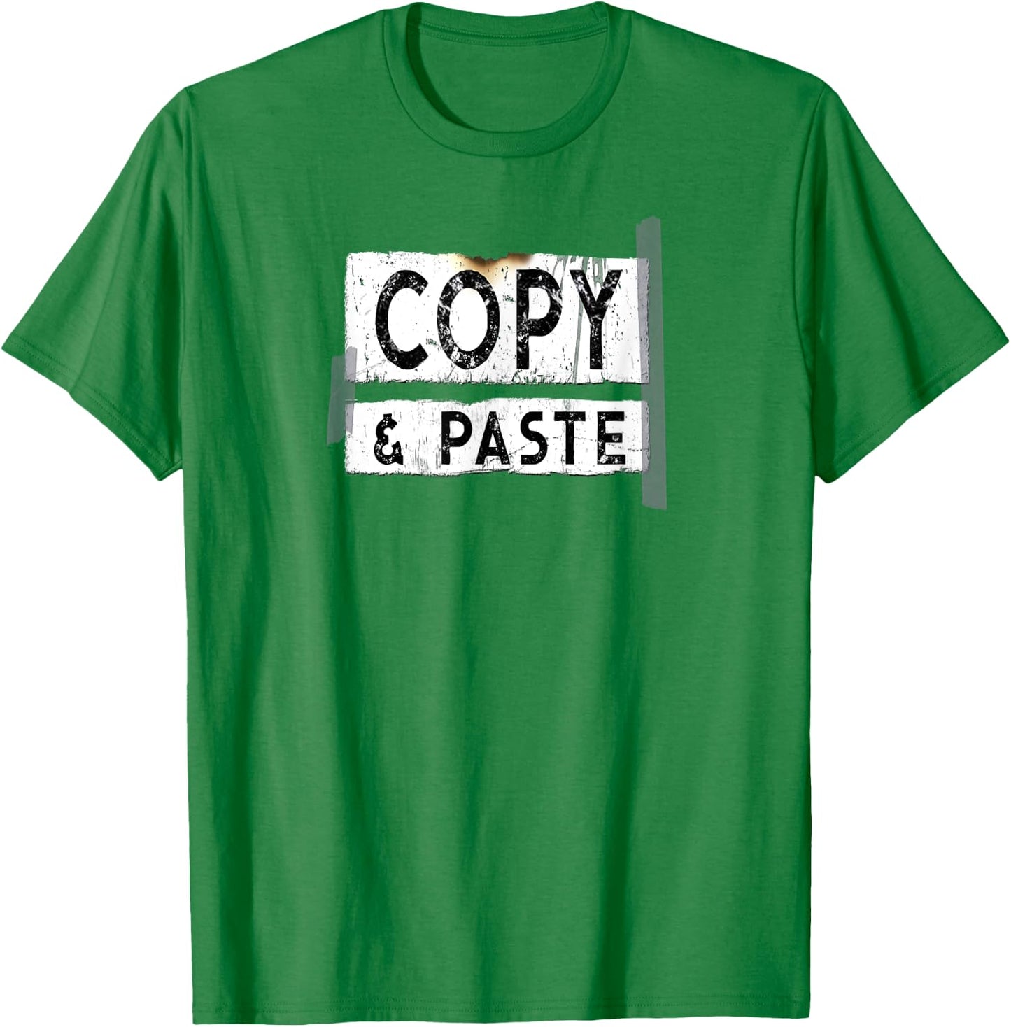 Copy & Paste Computer Geek T-Shirt - T-Shirt | Irish Green