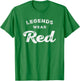 Legends Wear Red Team Spirit Game Gear Color War T-Shirt - T-Shirt | Irish Green