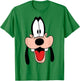Disney A Goofy Movie Goofy Big Face T-Shirt - T-Shirt | Irish Green