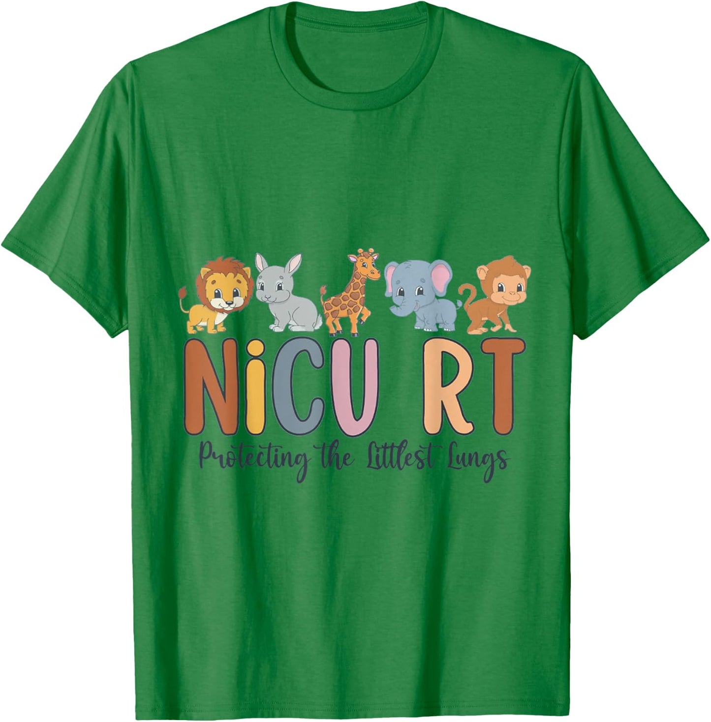 NICU RT Nicu Respiratory Therapist , Nicu Rt Respiratory The T-Shirt - T-Shirt | Irish Green