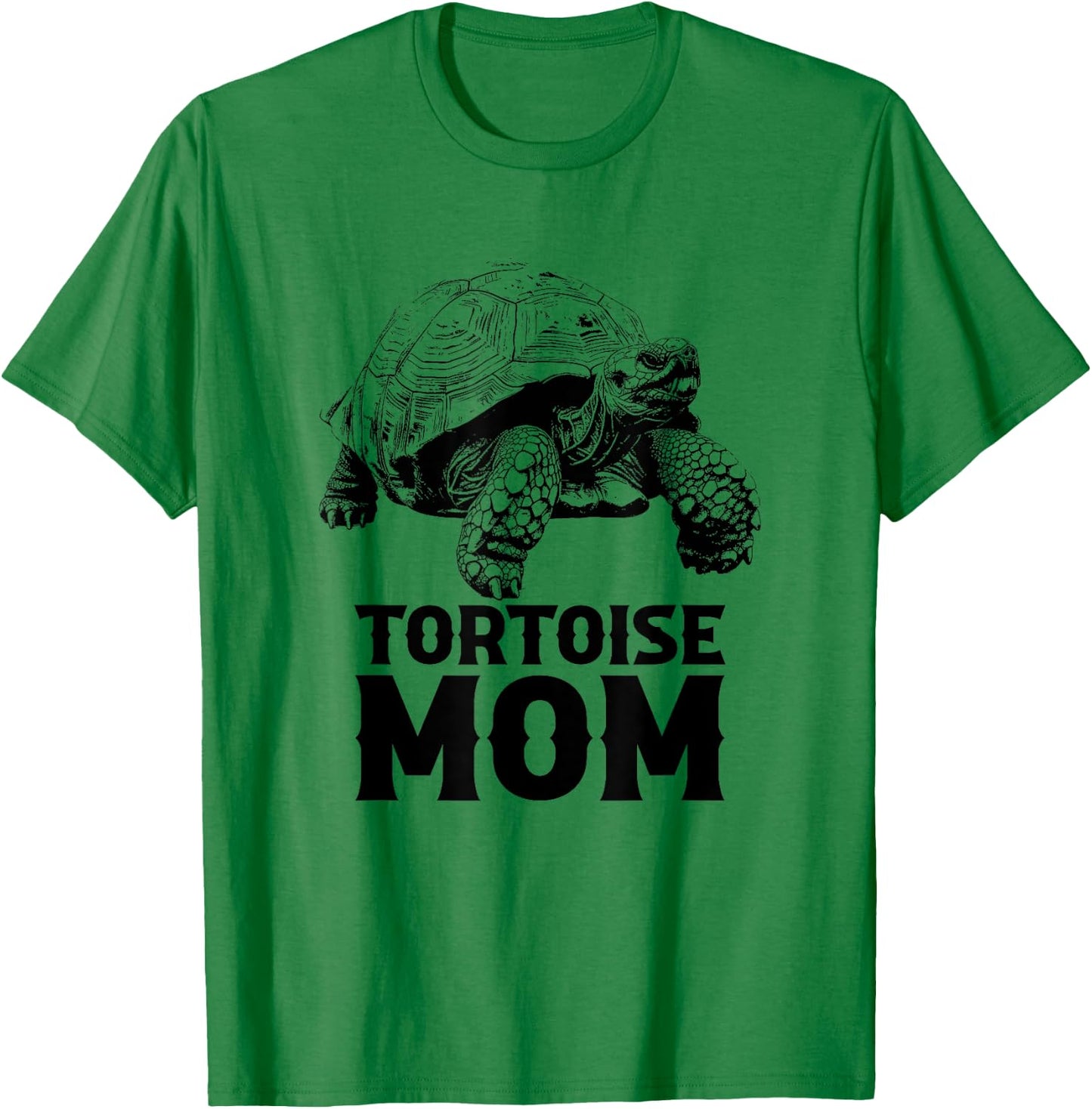 African Sulcata Tortoise mom T-Shirt - T-Shirt | Irish Green
