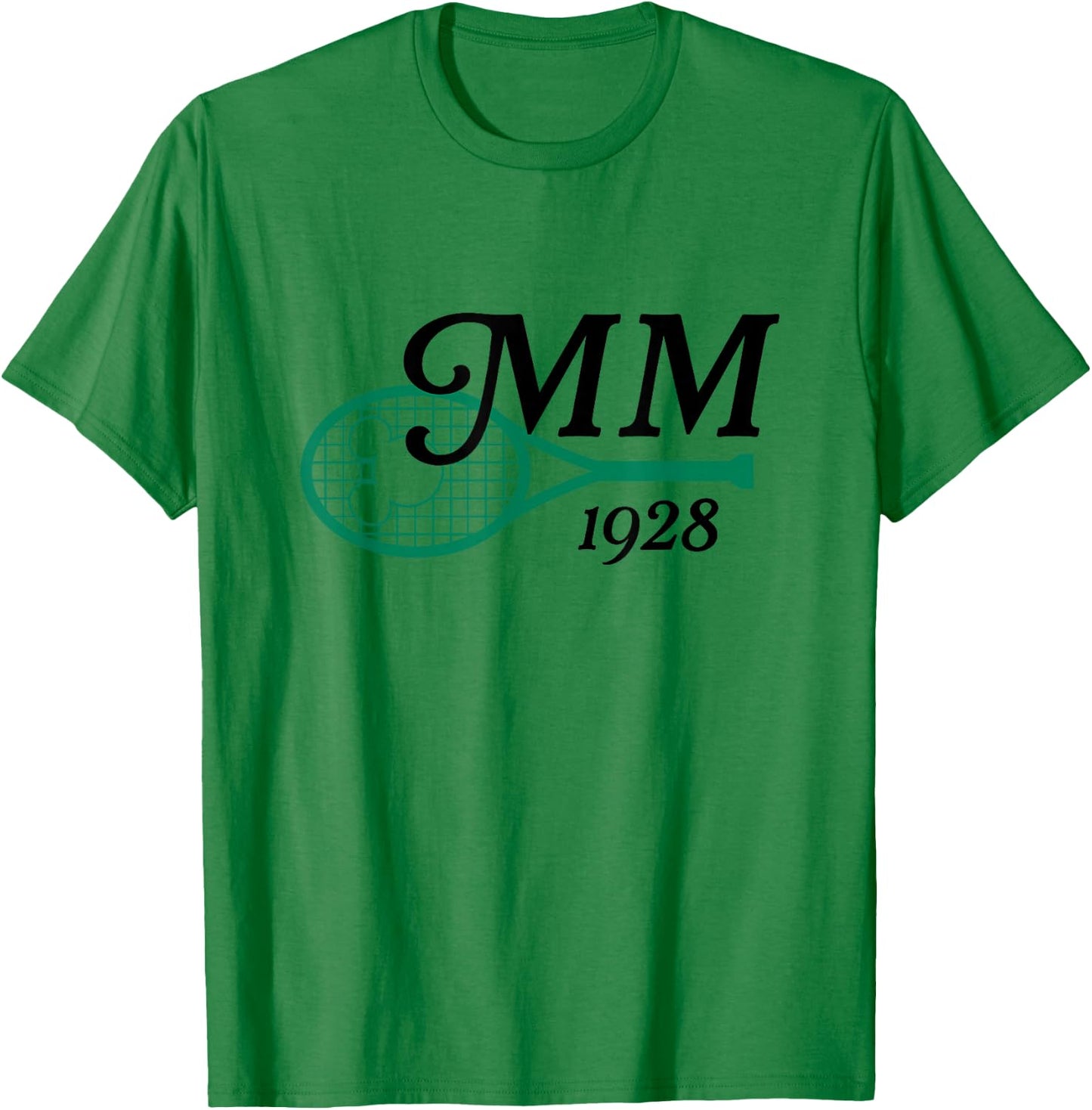 Disney Mickey And Friends 1928 Tennis Club Big Chest Logo T-Shirt - T-Shirt | Irish Green