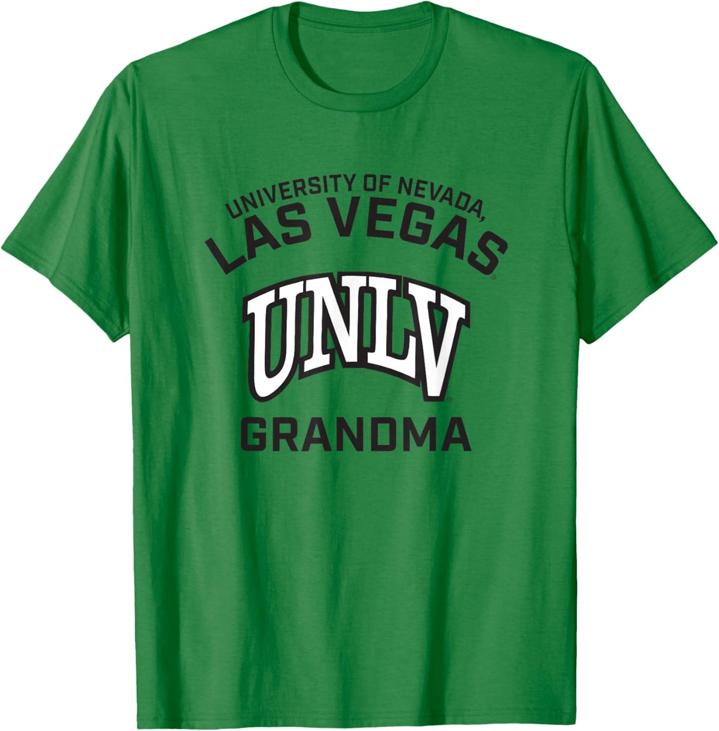 Nevada Las Vegas UNLV Rebels Arched Grandma T-Shirt - T-Shirt | Irish Green