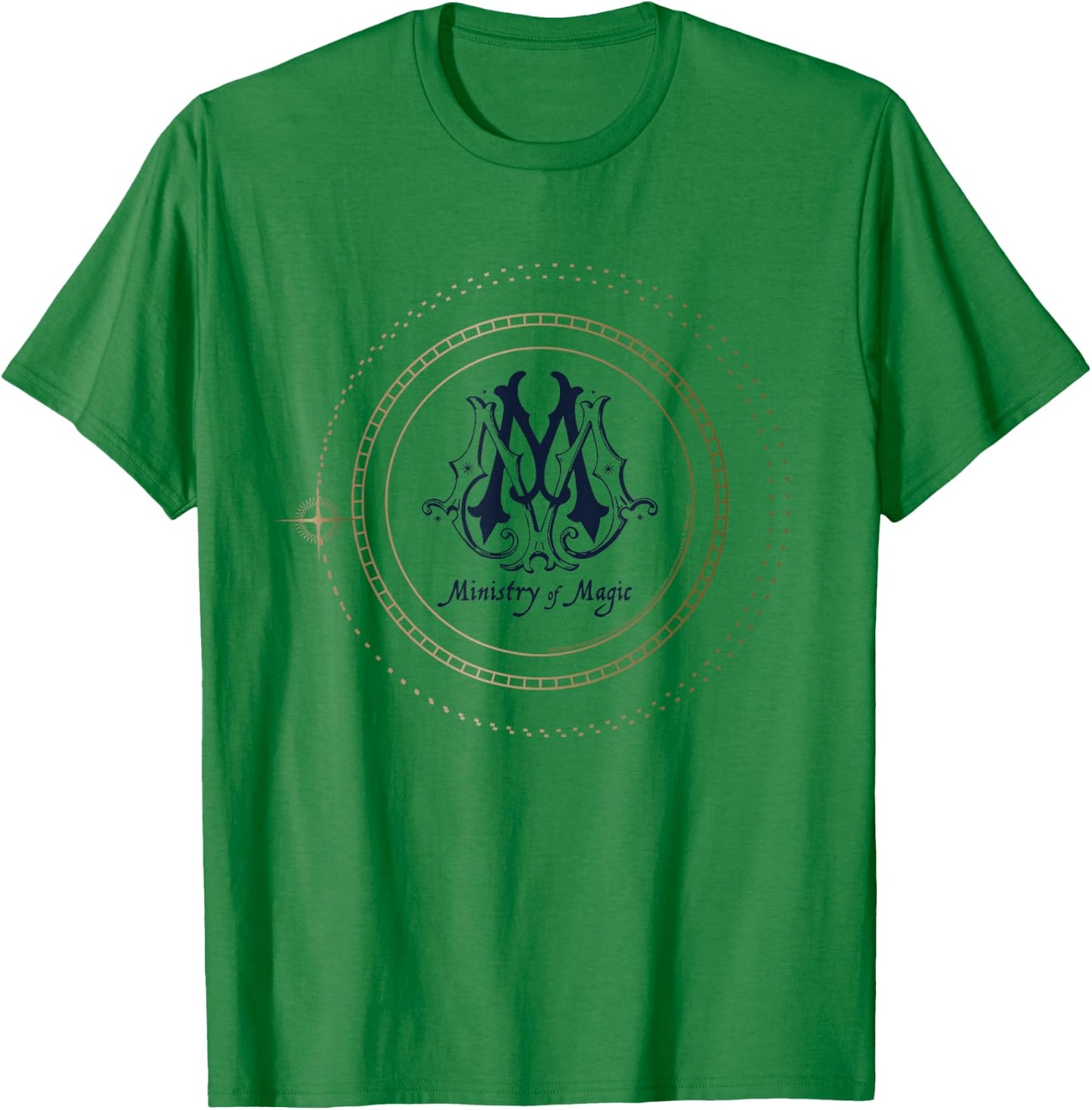 Harry Potter Ministry of Magic Emblem T-Shirt - T-Shirt | Irish Green
