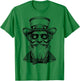 Weed Uncle Sam USA Funny 4th Of July 420 Stoner Marijuana Women Men T-Shirt - T-Shirt | Irish Green
