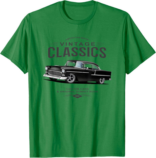 55 Chevys Truck Classic T-Shirt - T-Shirt | Irish Green