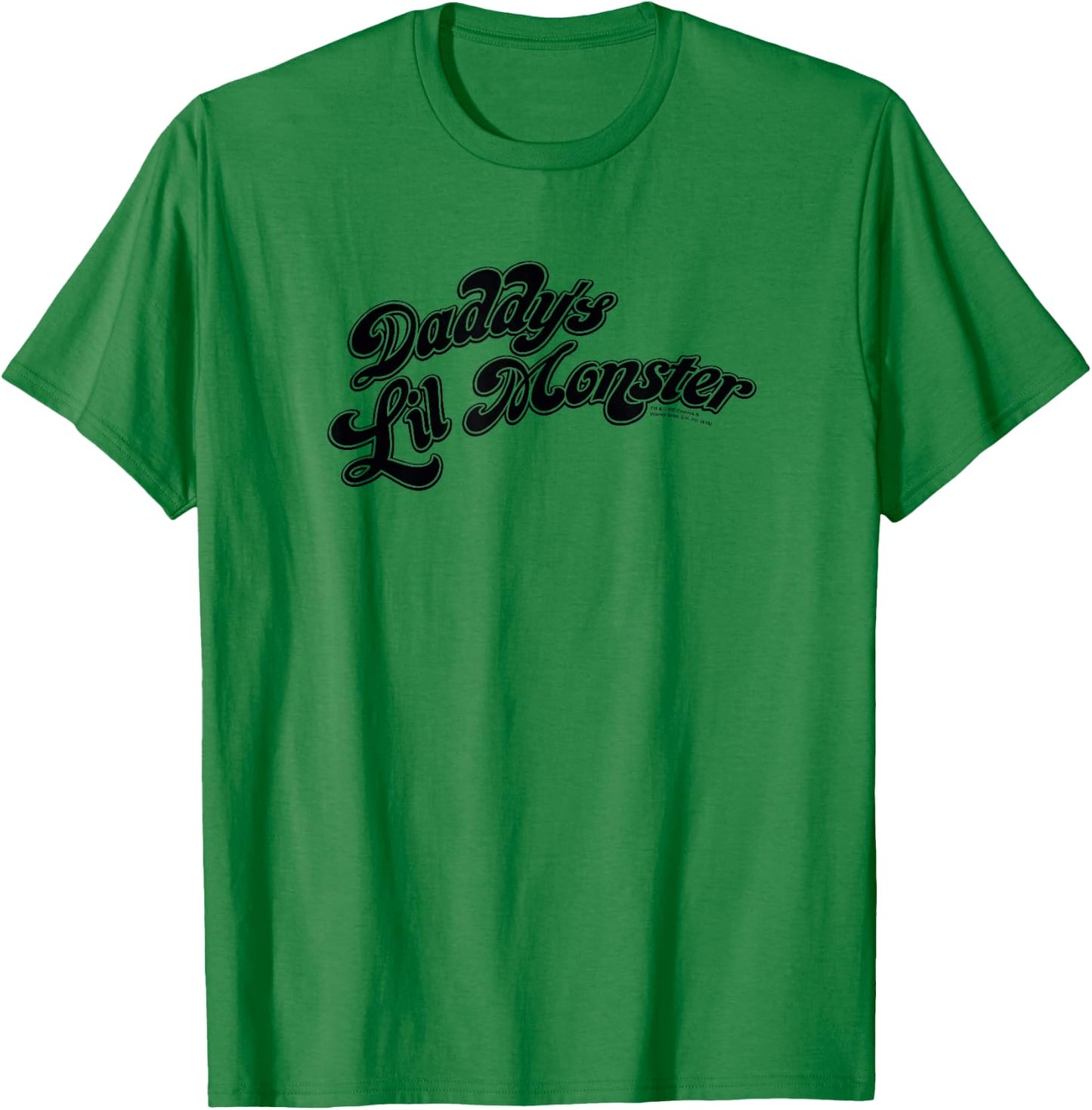 Suicide Squad Harley Quinn Daddy's Lil' Monster T-Shirt - T-Shirt | Irish Green
