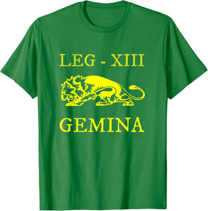 Roman Legion XIII Gemina - Loyal to Julius Caesar T-Shirt - T-Shirt | Irish Green