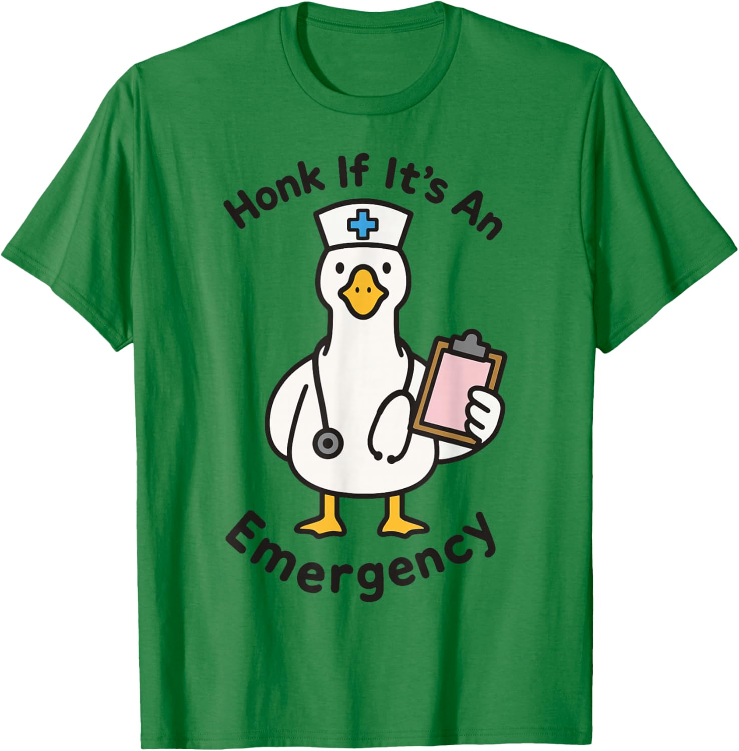 Honk If It's An Emergency T-Shirt - T-Shirt | Irish Green