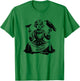 Vintage Crow, Vintage Raven Design for Crow and Raven Lovers T-Shirt - T-Shirt | Irish Green