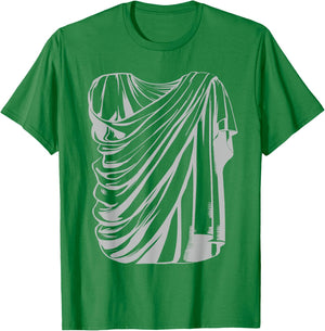Toga Costume Funny Greek Toga Party Halloween Matching Group T-Shirt - T-Shirt | Irish Green