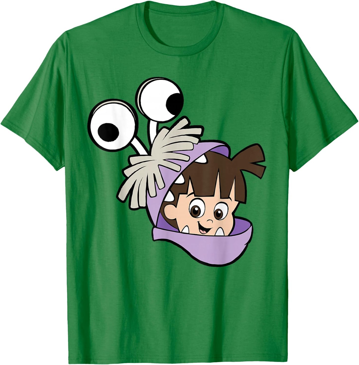 Disney and Pixar’s Monsters, Inc. Boo Big Face Costume T-Shirt - T-Shirt | Irish Green