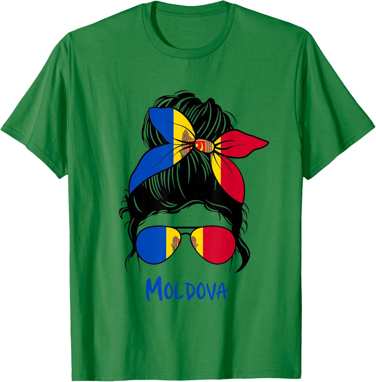 Moldova graphic design for girls kid Moldovan toodler T-Shirt - T-Shirt | Irish Green