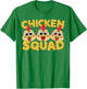 Kids Chicken Shirts for Chicken Lovers Chicken Squad | Kids Chicken T-Shirt - T-Shirt | Irish Green
