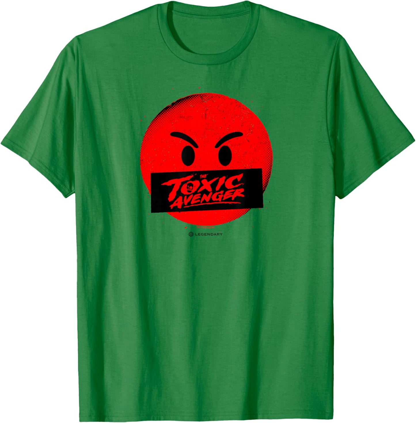 The Toxic Avenger Angry Face T-Shirt - T-Shirt | Irish Green