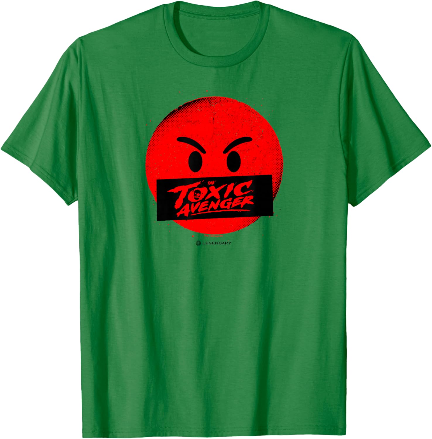The Toxic Avenger Angry Face T-Shirt - T-Shirt | Irish Green