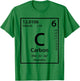 Carbon Element (black) T-Shirt - T-Shirt | Irish Green