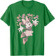 Disney Minnie Mouse Classic Minnie with Flowers T-Shirt - T-Shirt | Irish Green