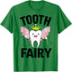 Funny Tooth Fairy Halloween Costume Kids Girls T-Shirt - T-Shirt | Irish Green