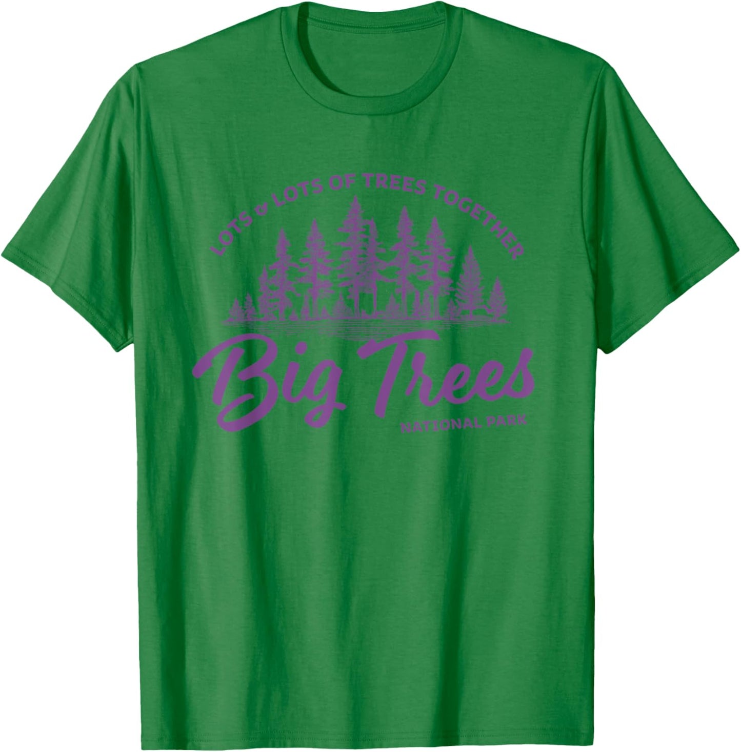 Big Trees Park - Hanson Band Fan Concert Tour Wear T-Shirt - T-Shirt | Irish Green