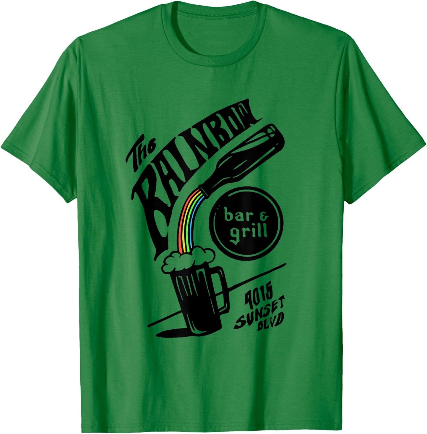 The Rainbow Room - Pour Me One T-Shirt - T-Shirt | Irish Green