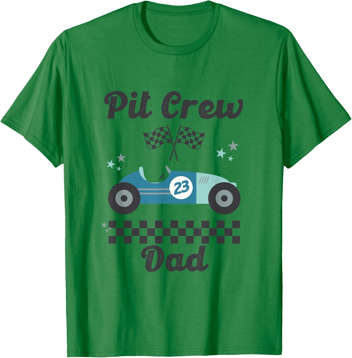 Pit Crew- Dad T-Shirt - T-Shirt | Irish Green
