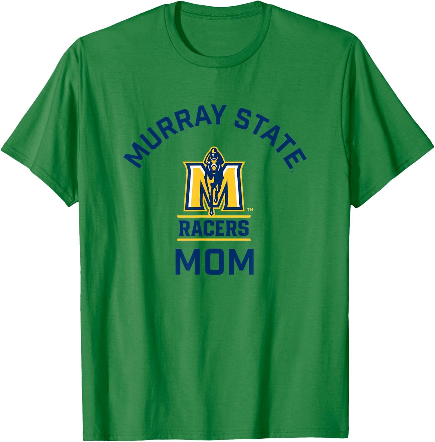 Murray State University Racers Arched Mom T-Shirt - T-Shirt | Irish Green