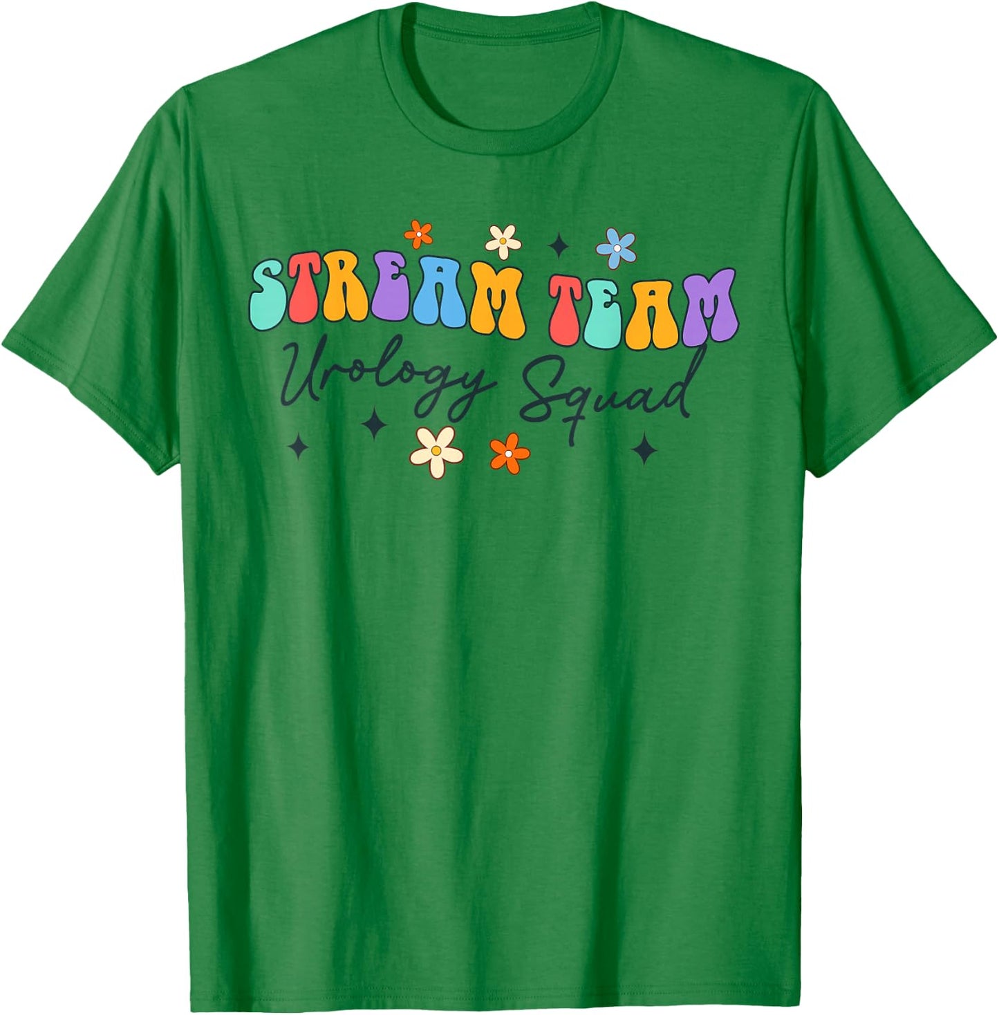 Urologist Urology Nurse Funny Stream Team Urology Squad T-Shirt - T-Shirt | Irish Green