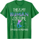 This Is My Human Costume I'm Really a Mermaid T-Shirt - T-Shirt | Irish Green