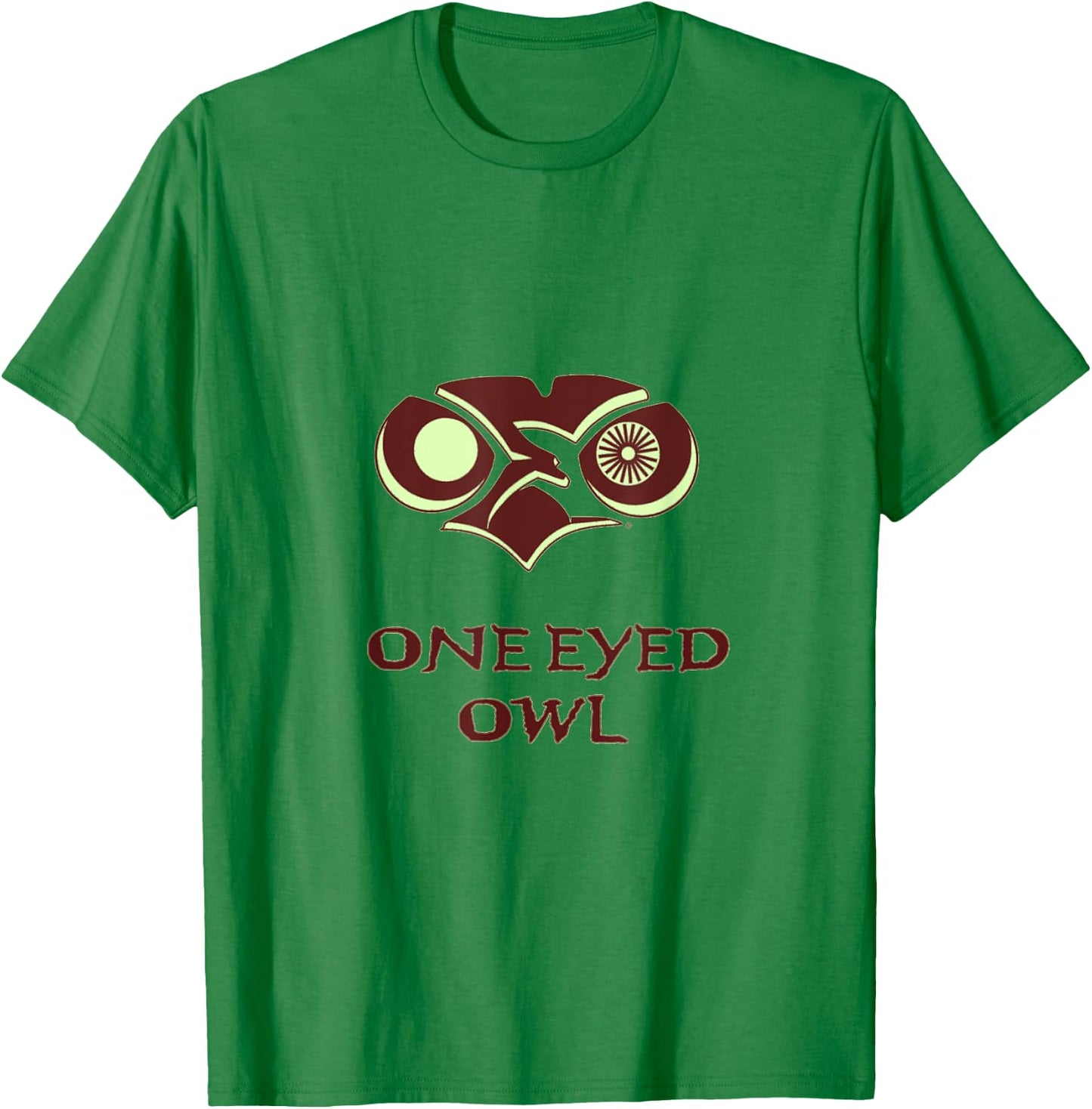"One Eyed Owl OEO COOKOUT 2024" T-Shirt - T-Shirt | Irish Green
