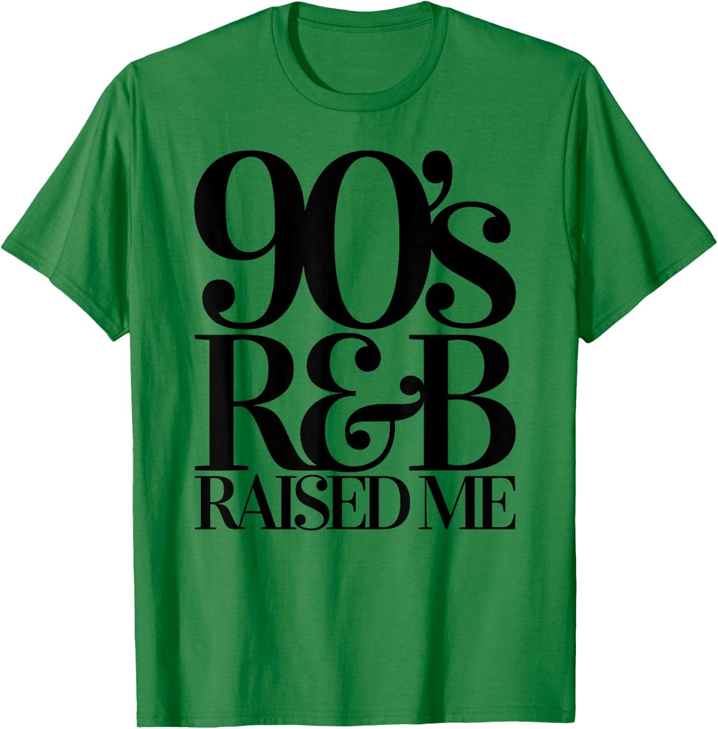 Throwback Vintage RnB Classics 90's Old School R&B T Shirt T-Shirt - T-Shirt | Irish Green