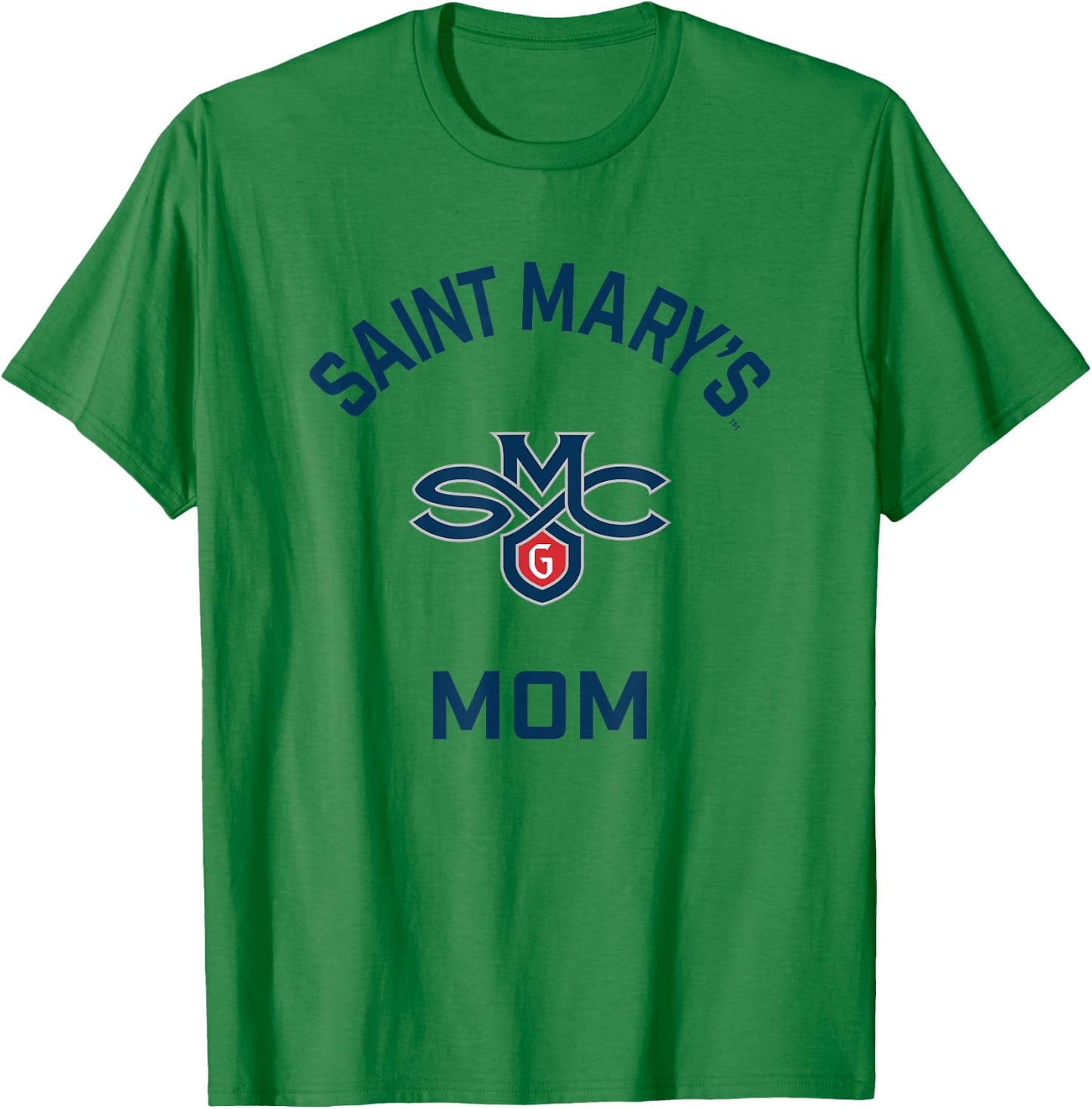 Saint Mary's College Gaels Arched Mom T-Shirt - T-Shirt | Irish Green