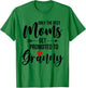 Only The Best Moms Get Promoted To Granny Announcement Funny T-Shirt - T-Shirt | Irish Green