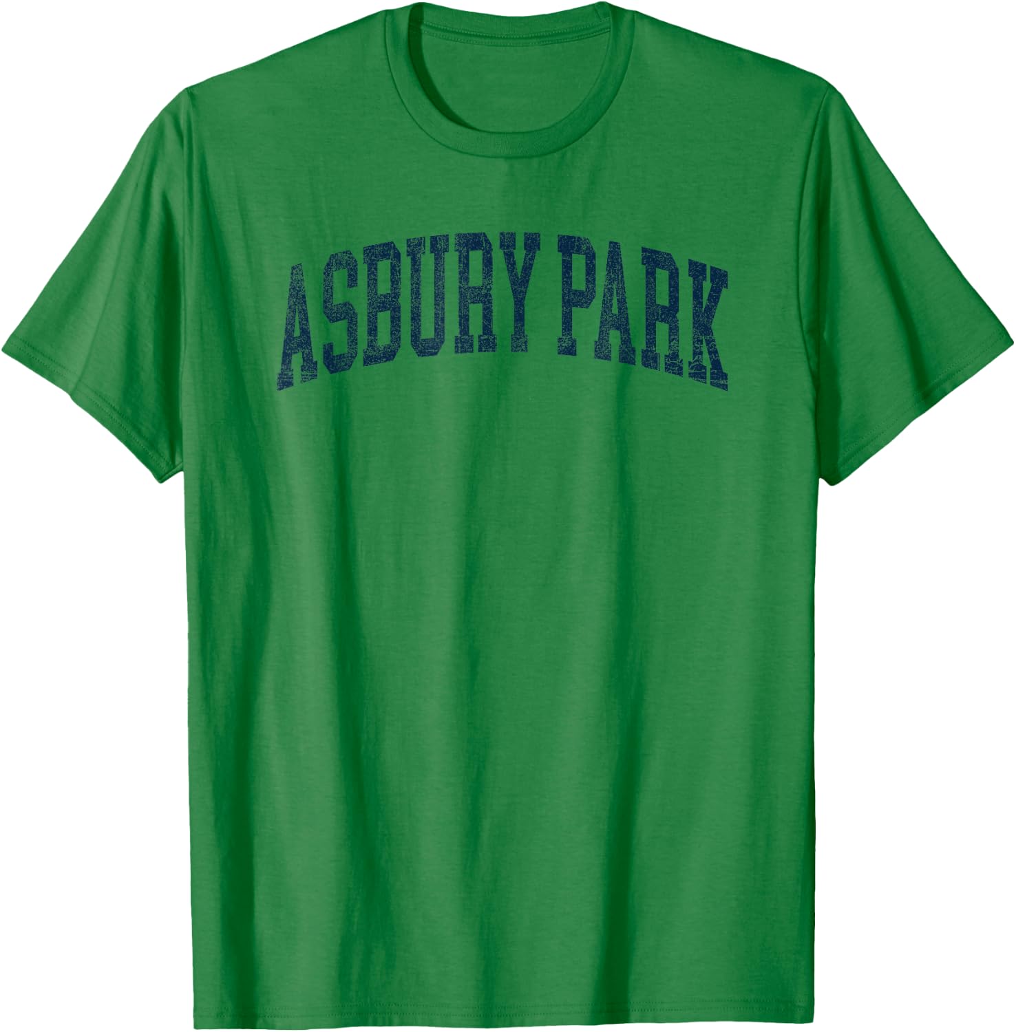 Vintage Asbury Park New Jersey Souvenir Boys Girls T-Shirt - T-Shirt | Irish Green