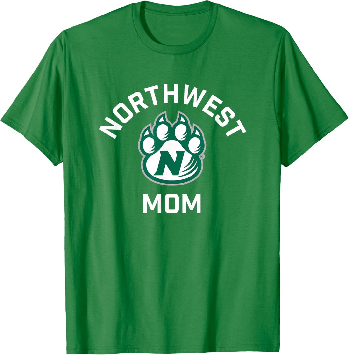 Northwest Missouri State Bearcats Arched Mom T-Shirt - T-Shirt | Irish Green