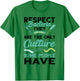 Funny Microbiologist Culture Microbiology Respect Bacteria T-Shirt - T-Shirt | Irish Green