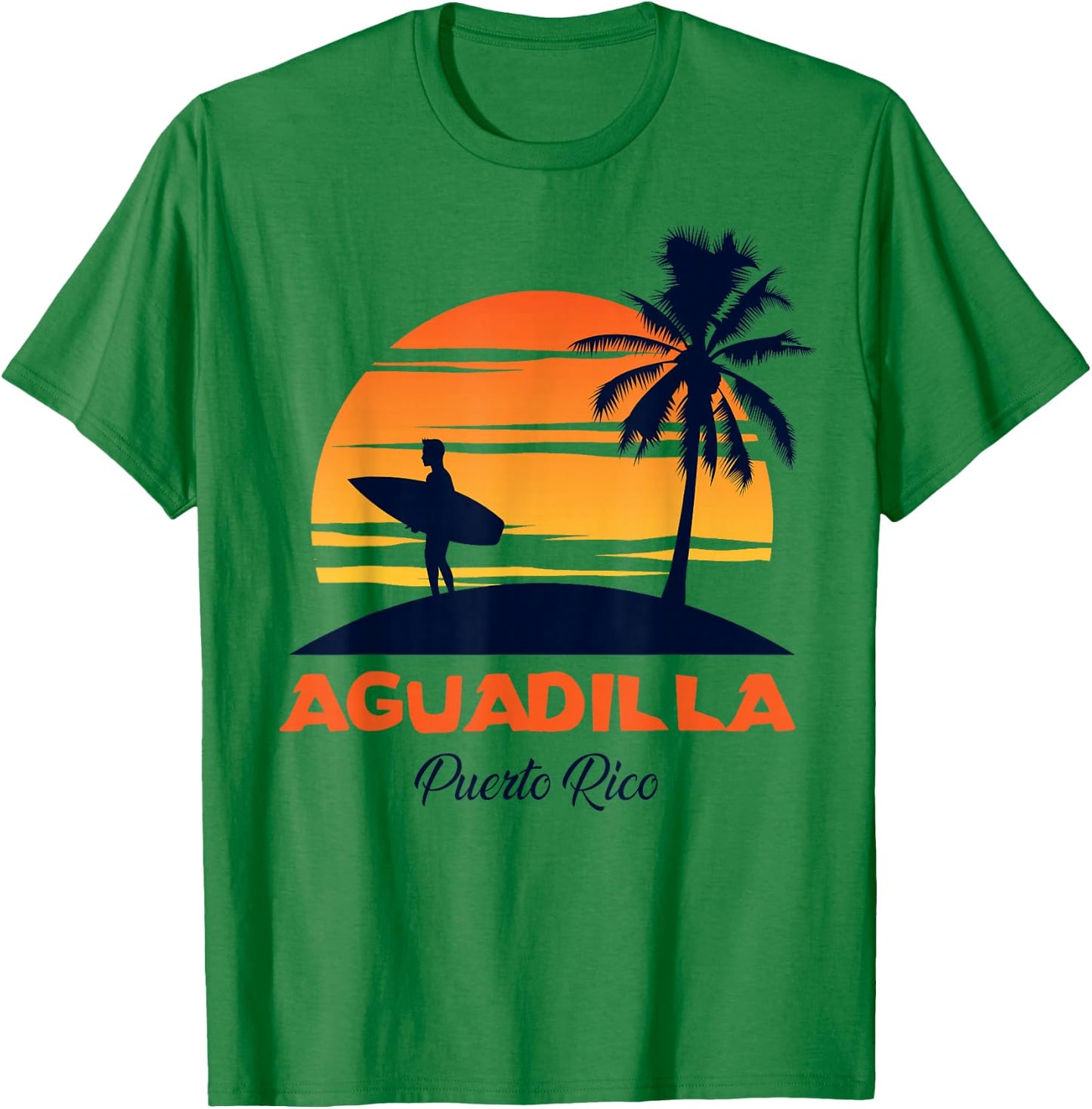 Aguadilla Puerto Rico T-Shirt - T-Shirt | Irish Green
