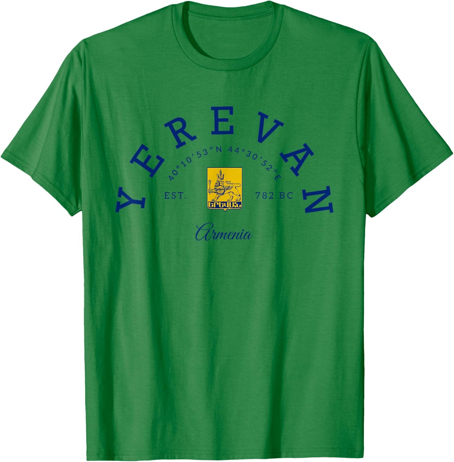 Yerevan Armenia vacation Armenia capital Armenian friend T-Shirt - T-Shirt | Irish Green