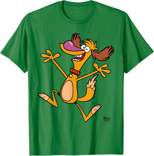 Nature Cat Hal Character Men Women Girls Kids T-Shirt - T-Shirt | Irish Green