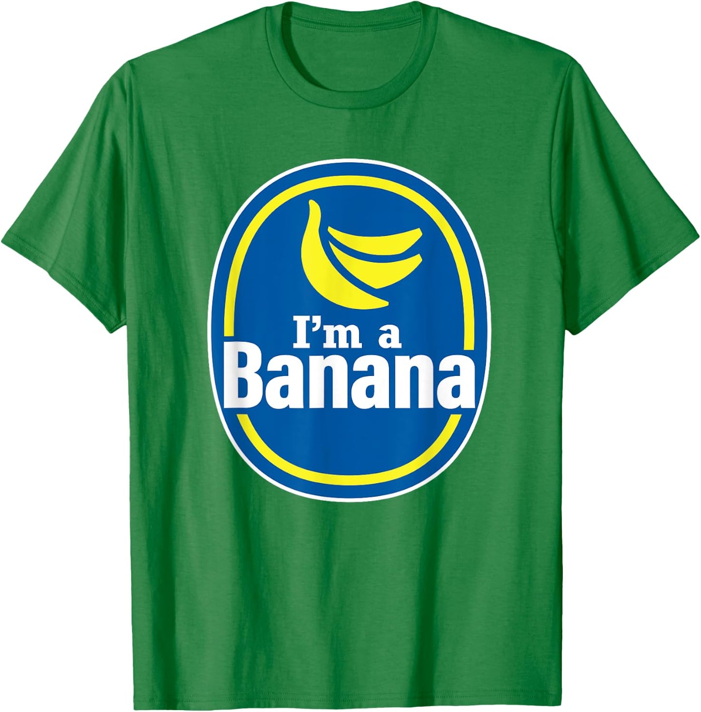 Funny Pretend I'm a Banana Halloween Costume Fruit T-Shirt - T-Shirt | Irish Green