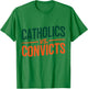 Classic Catholics vs Convicts 1988 T-Shirt - T-Shirt | Irish Green