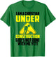 I'm A Christian Under Contruction God's Not Done With Me Yet T-Shirt - T-Shirt | Irish Green