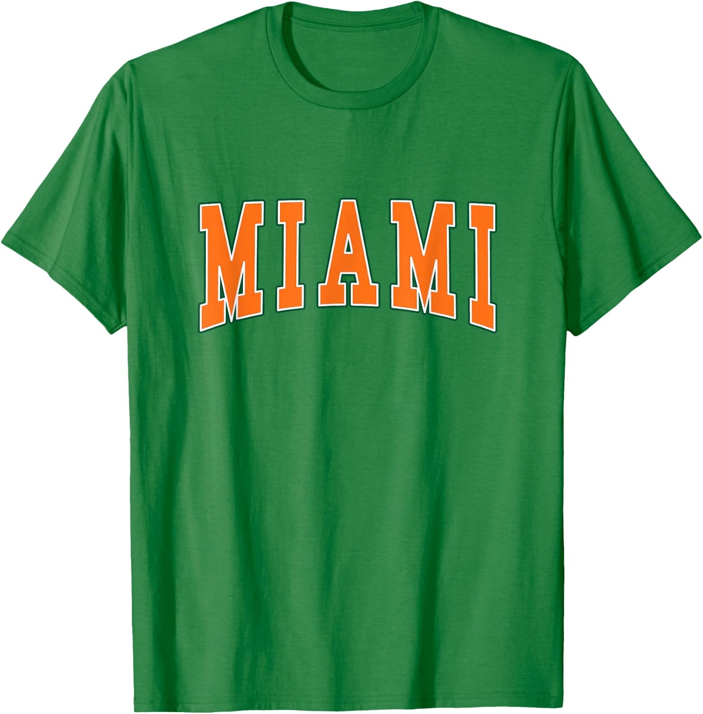 Miami - Throwback Design - Classic T-Shirt - T-Shirt | Irish Green
