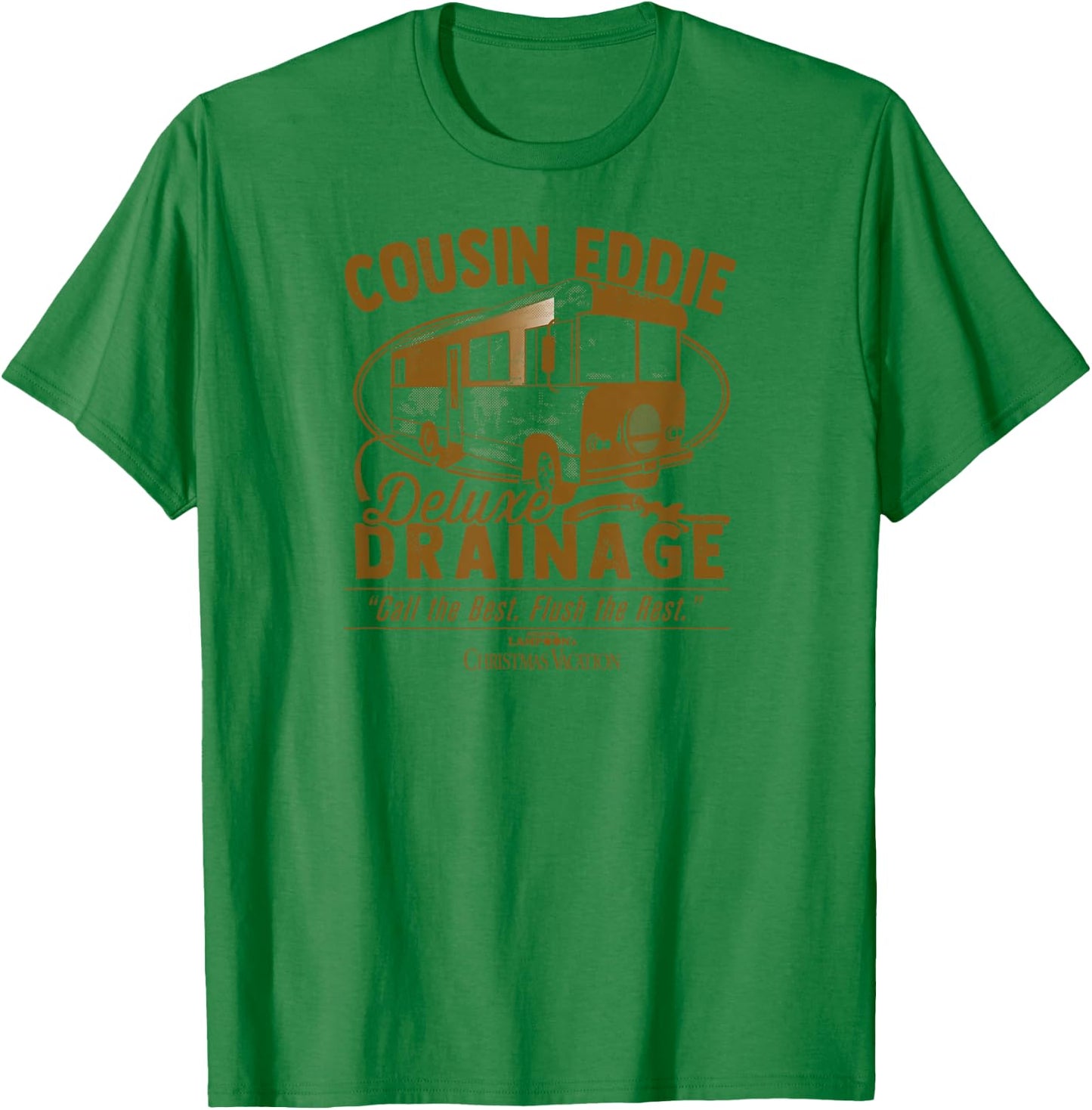 National Lampoon's Christmas Vacation - Cousin Eddie RV T-Shirt - T-Shirt | Irish Green