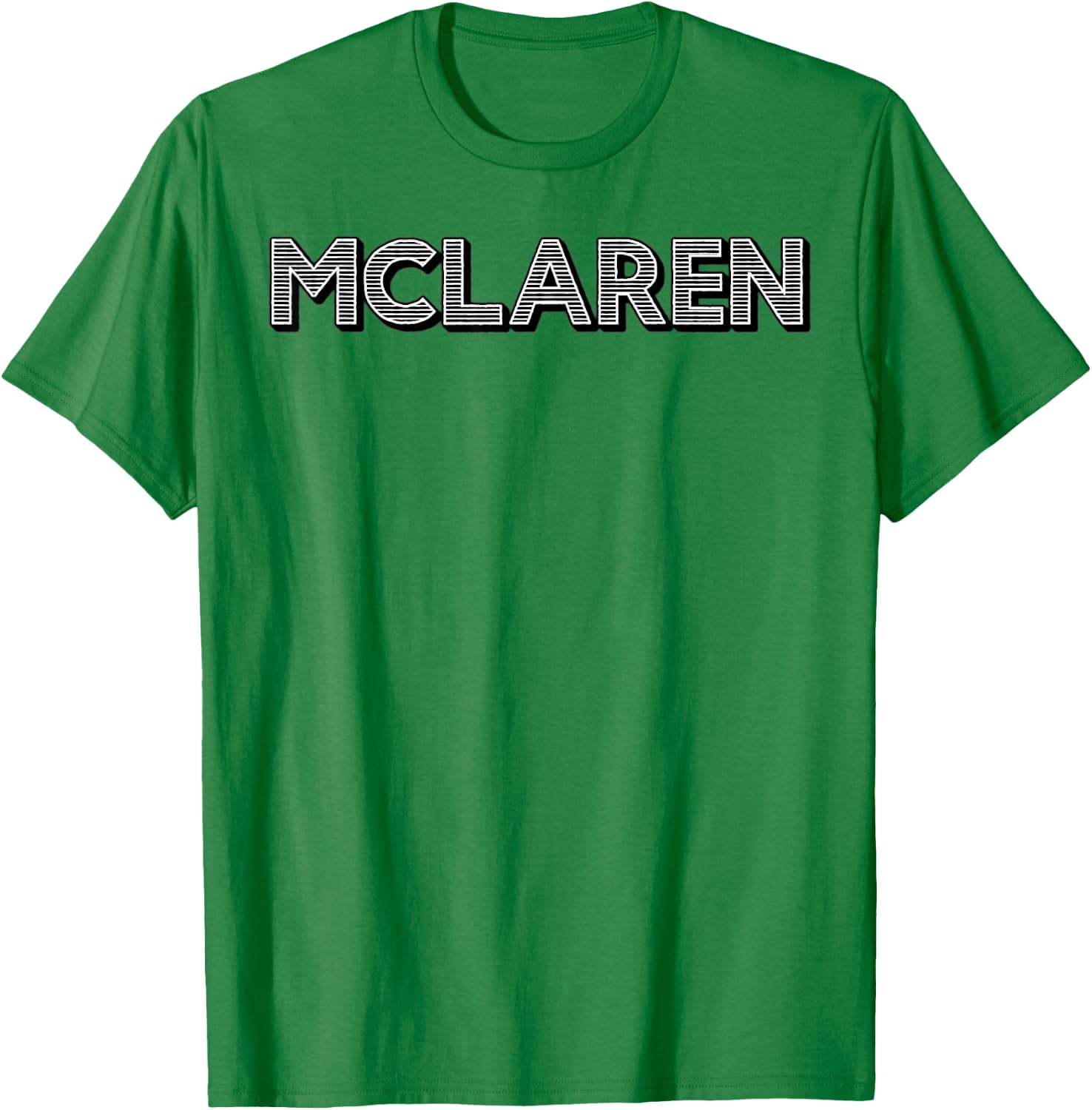 McLaren Name Retro 60s 70s 80s Vintage Family Funny Gift T-Shirt - T-Shirt | Irish Green