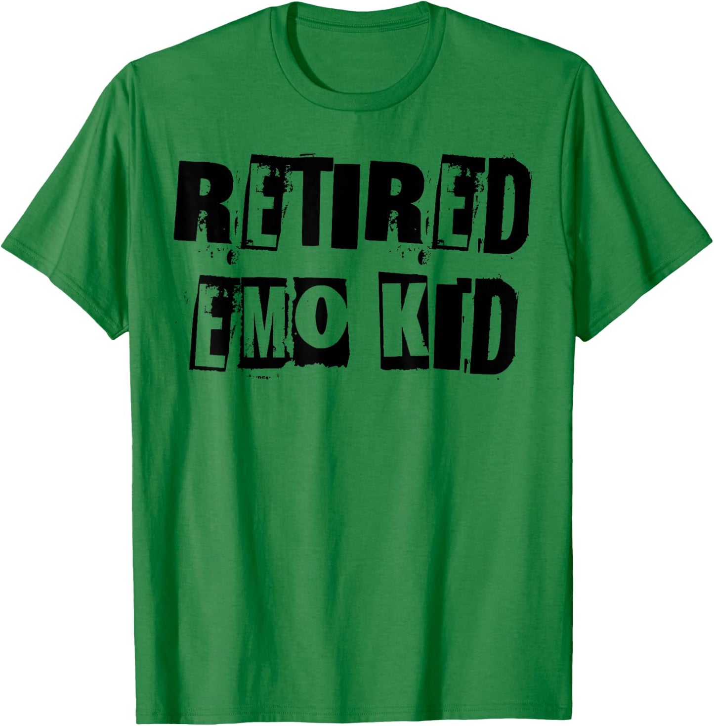 Retired Emo Kid T-Shirt - T-Shirt | Irish Green