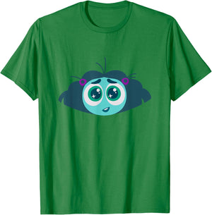 Disney Pixar Inside Out 2 Envy Big Head Logo T-Shirt - T-Shirt | Irish Green