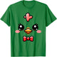 Cute Chicken Face Yellow Chick Costume Farm Animal Lover T-Shirt - T-Shirt | Irish Green