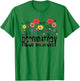 Respiratory Therapist RT Funny Halloween Costume Flower T-Shirt - T-Shirt | Irish Green